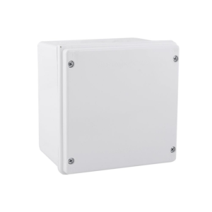 CAJA DE PASO PLASTICA con tornillos